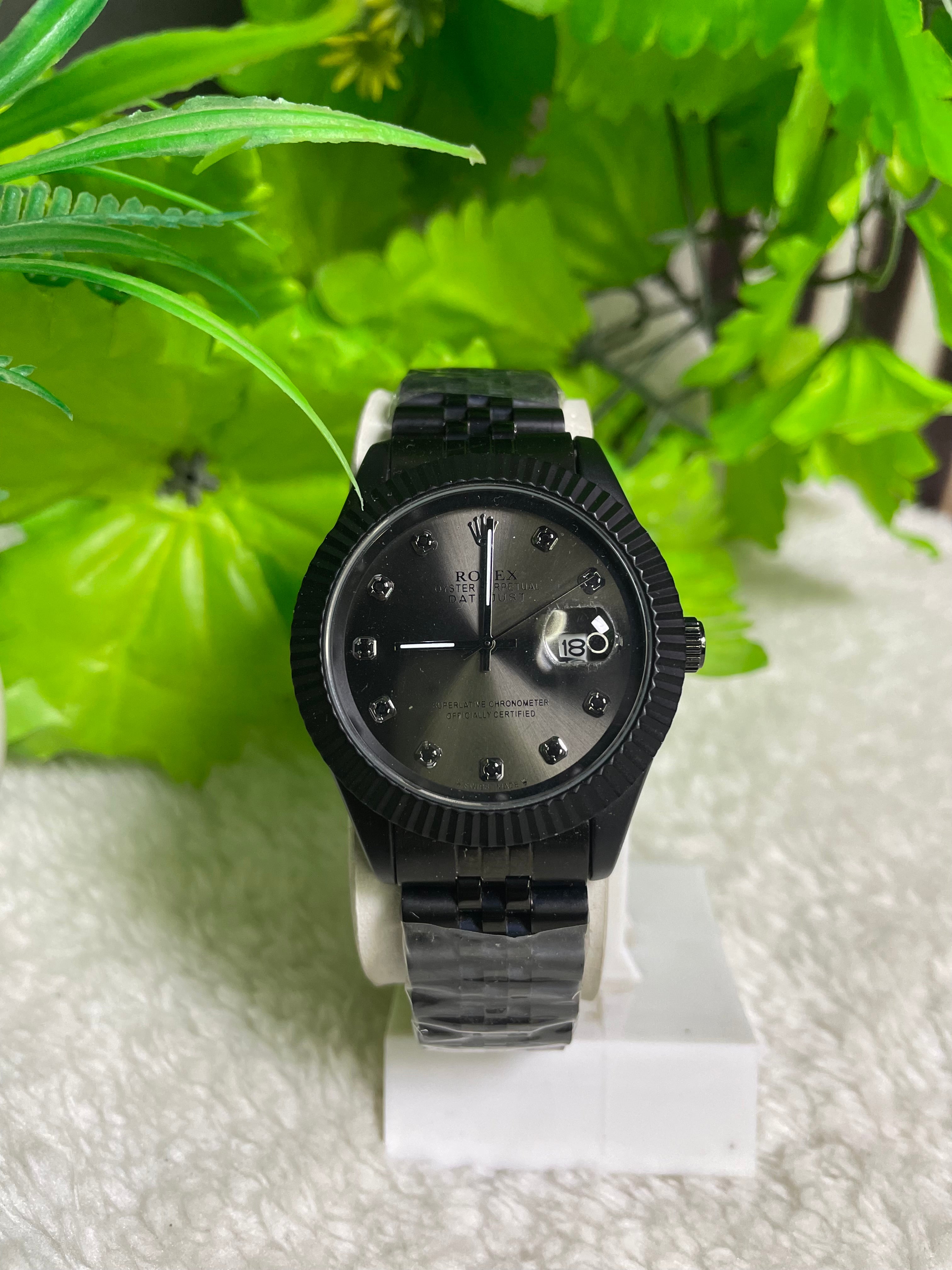 Rolex Black-Aura