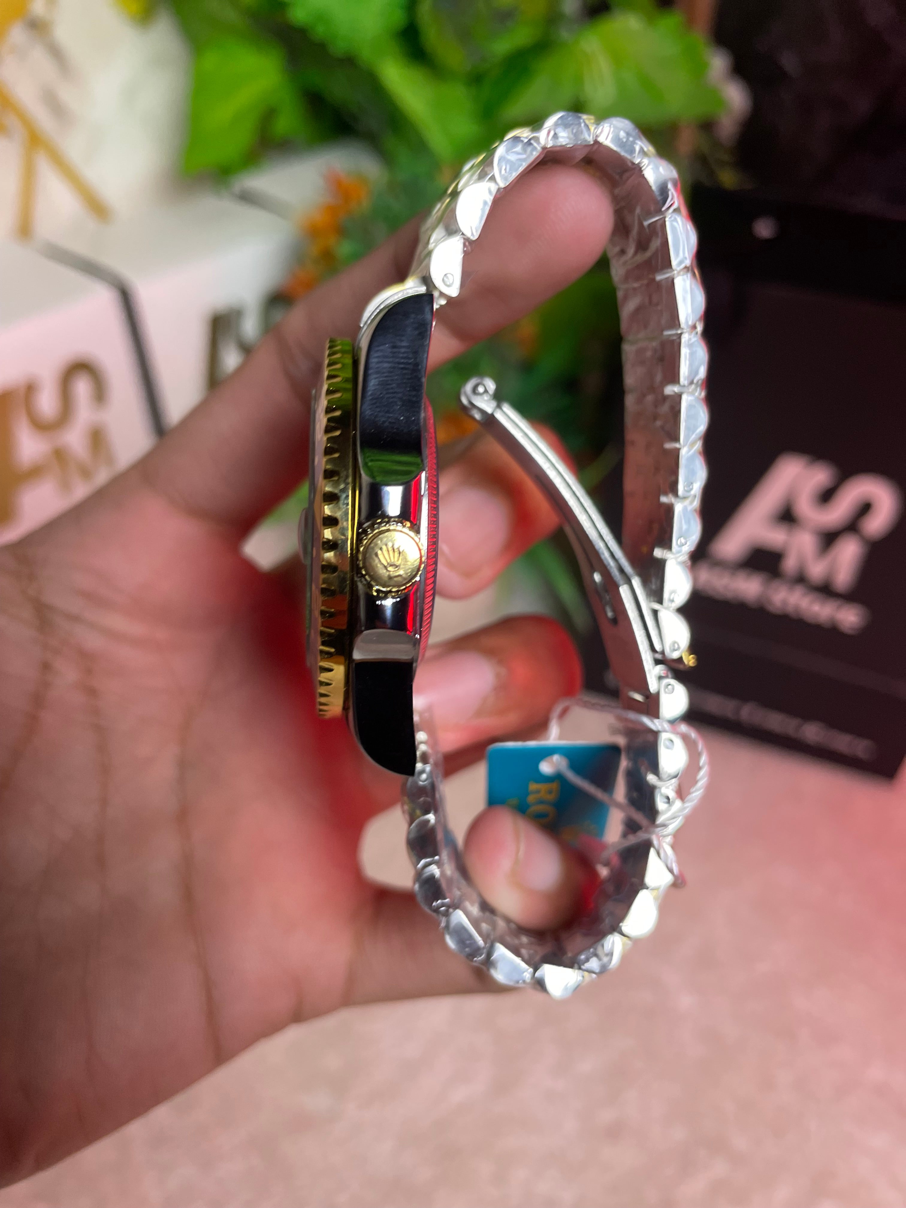 Rolex Gmt with crown lock