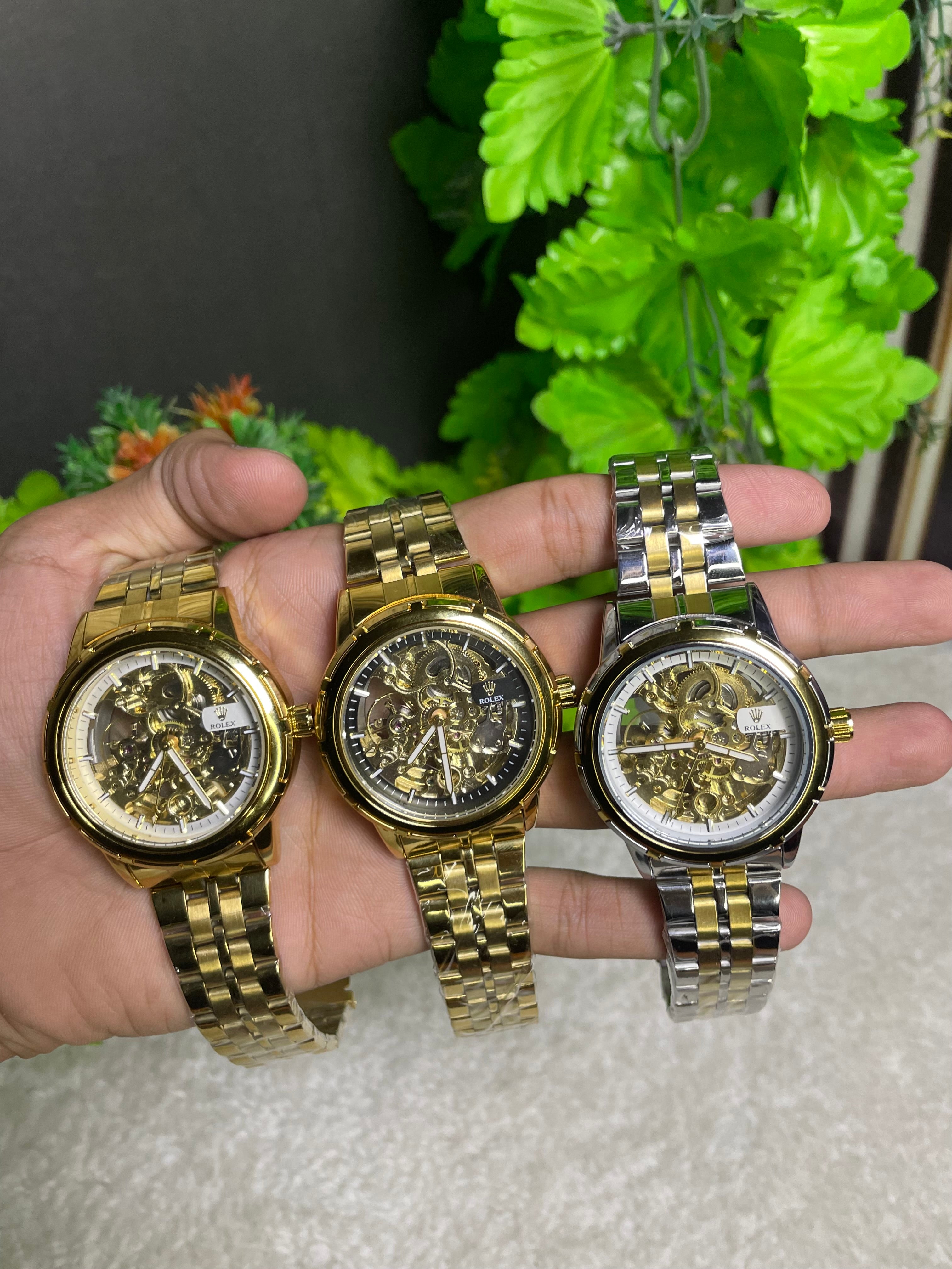 Rolex Automatic Skeleton Watch