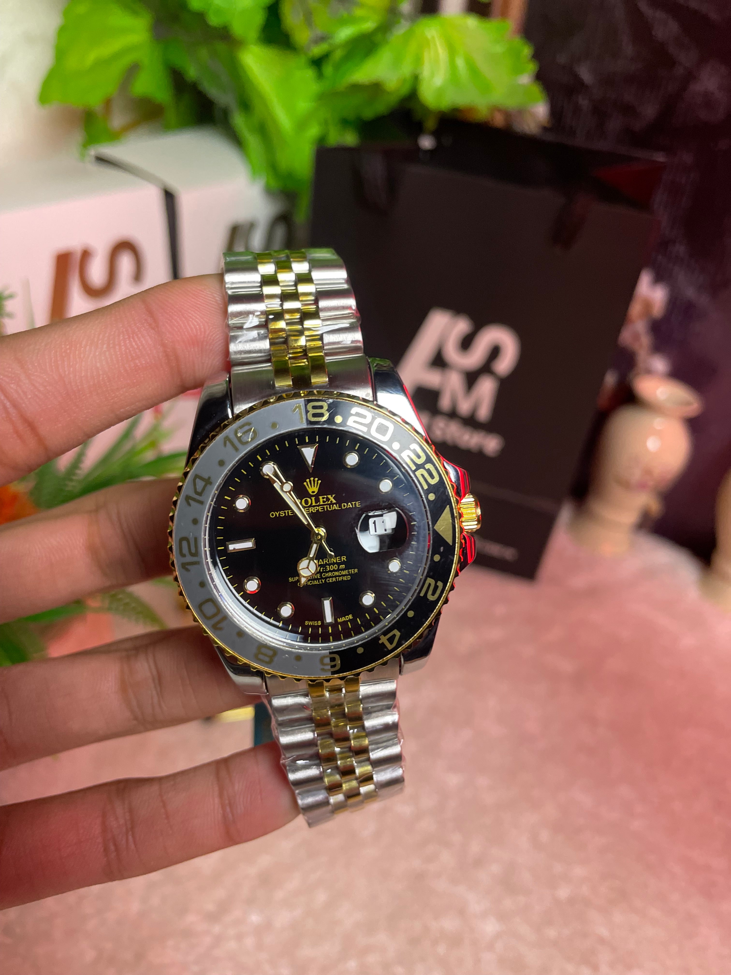 Rolex Gmt with crown lock