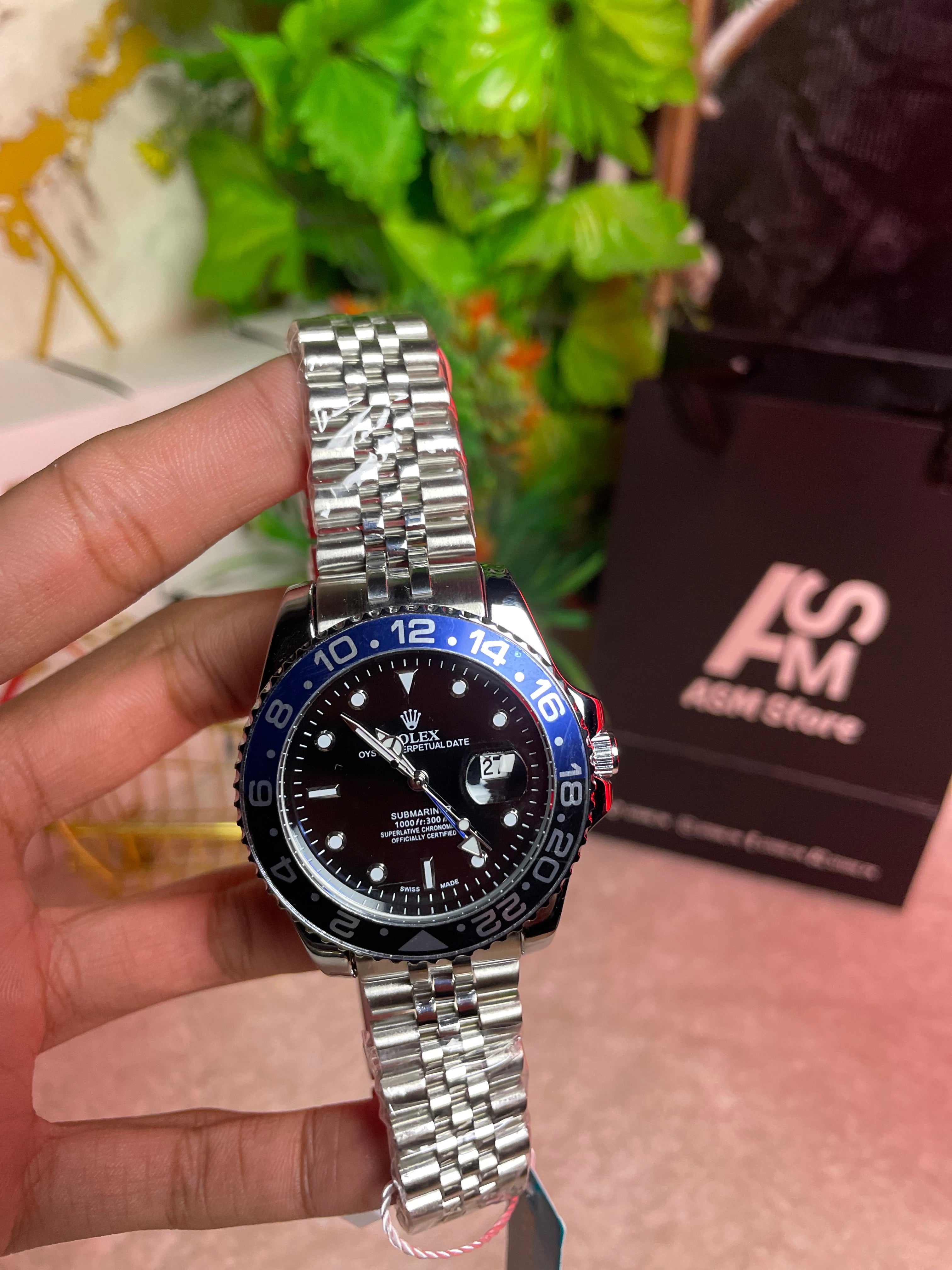 Rolex Gmt with crown lock