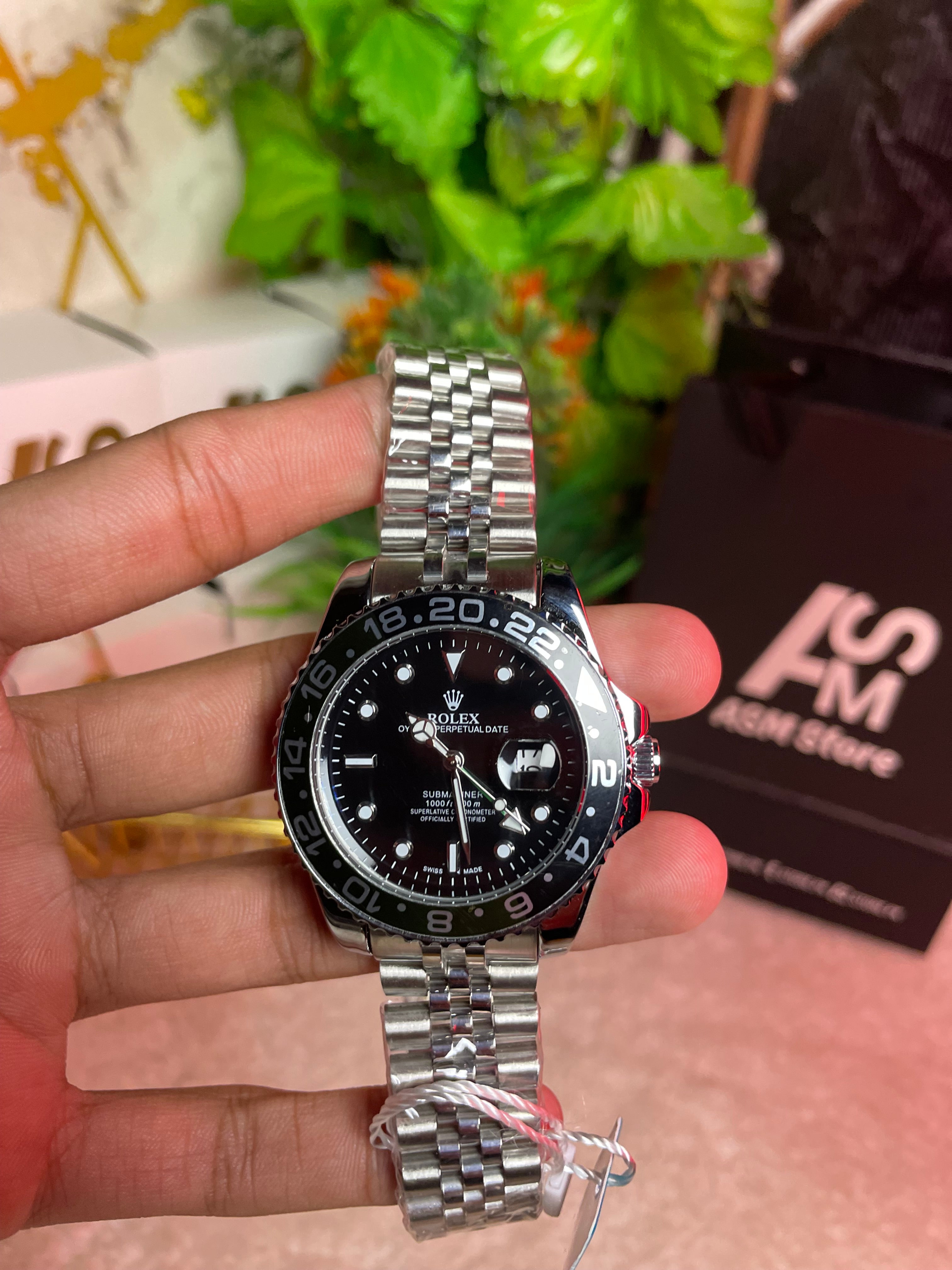 Rolex Gmt with crown lock