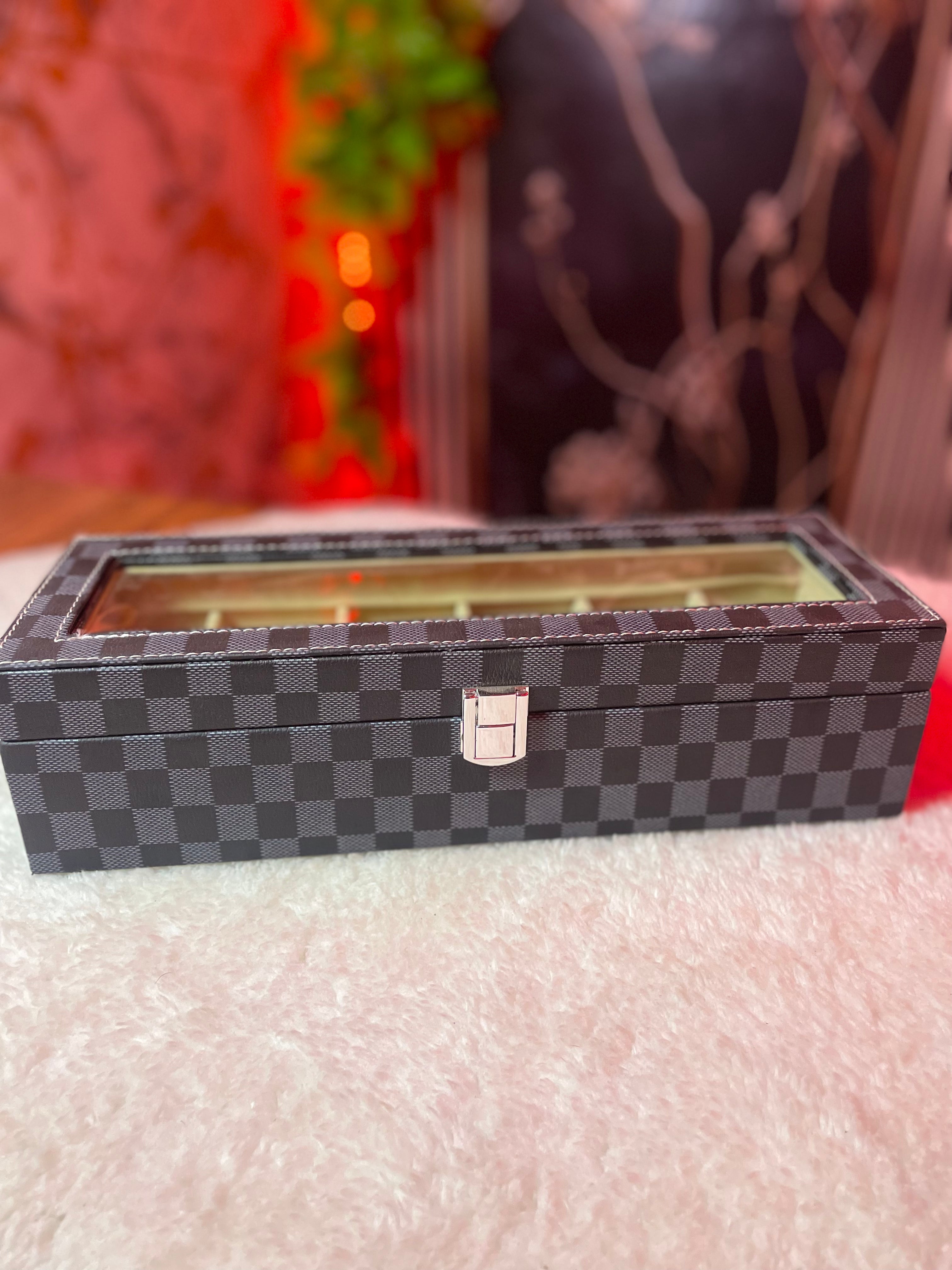 6 Slots Watch Box