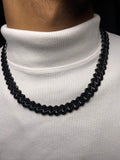 Black Iced Out Cuban Chain